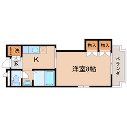 藤枝駅 徒歩13分 1階の物件間取画像